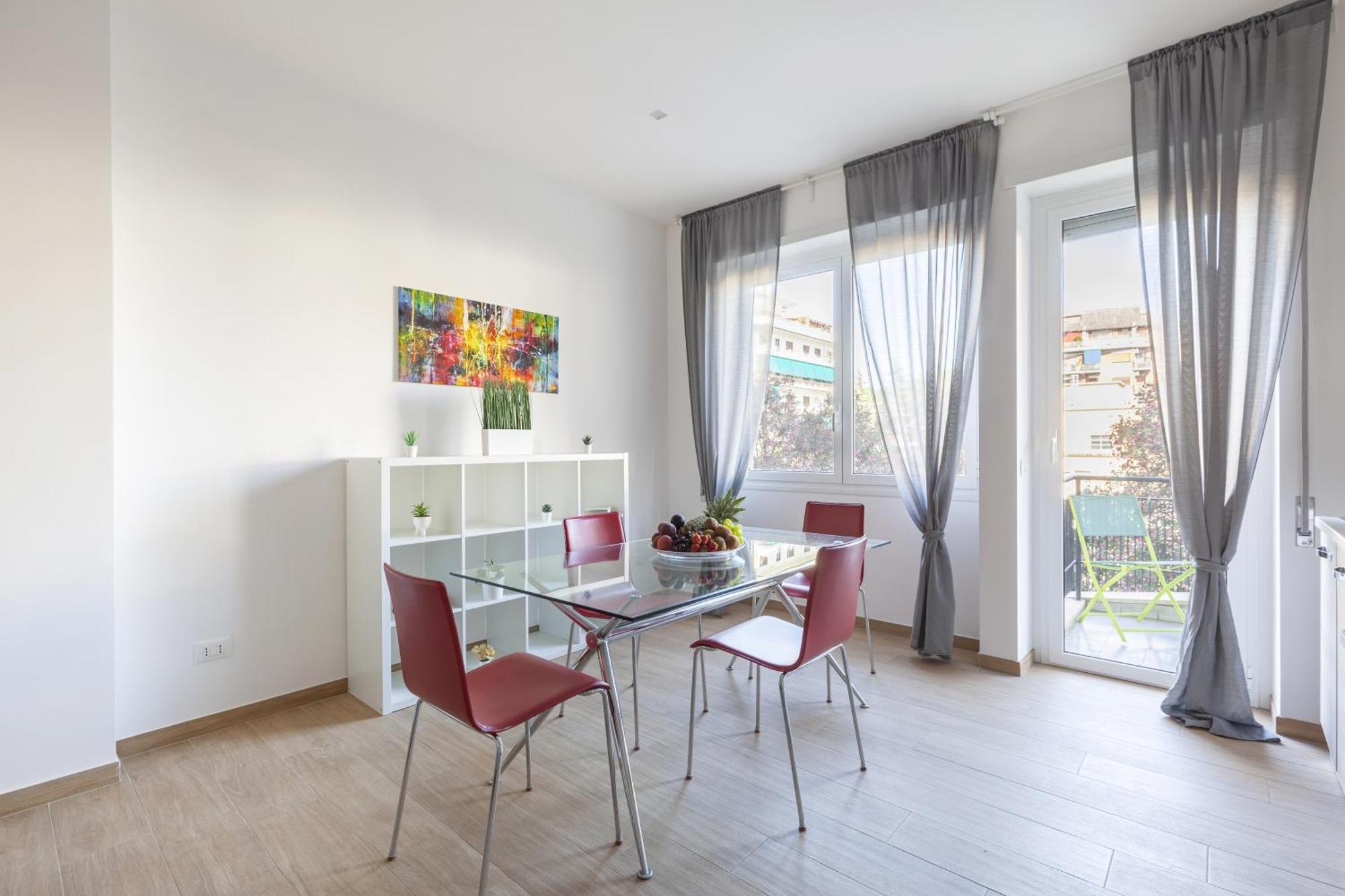 Hostly-libia Light Lodge-10min Metro To Colosseum Apartment